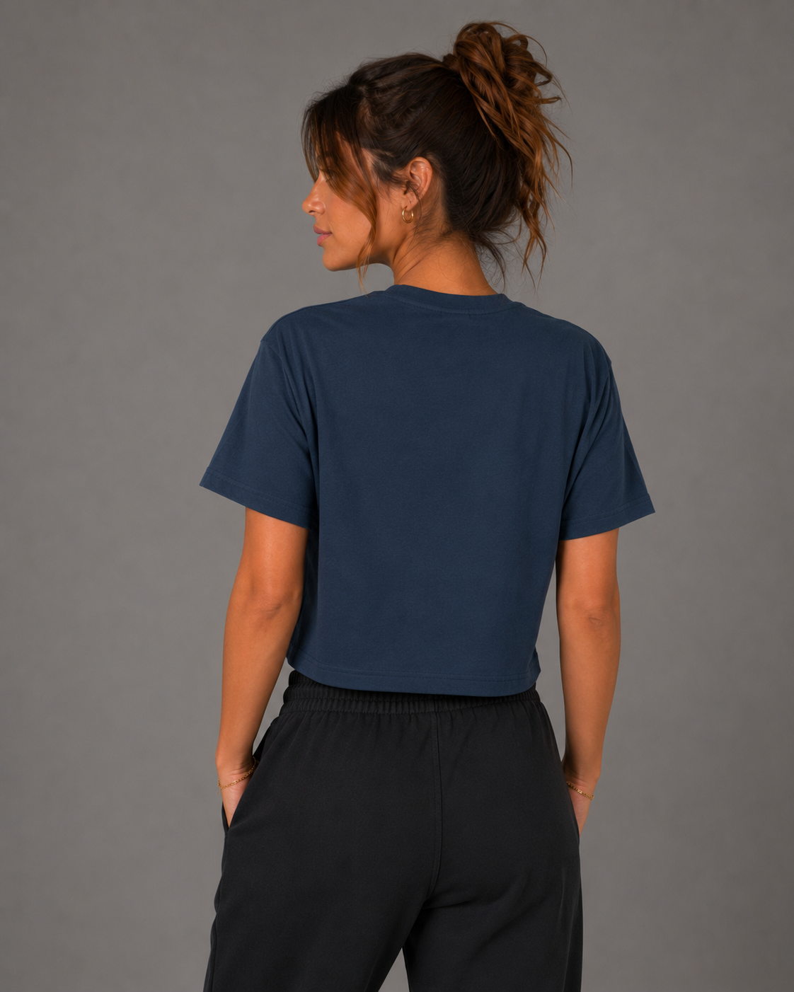 Daisy Embroidered Slim Fit T-Shirt