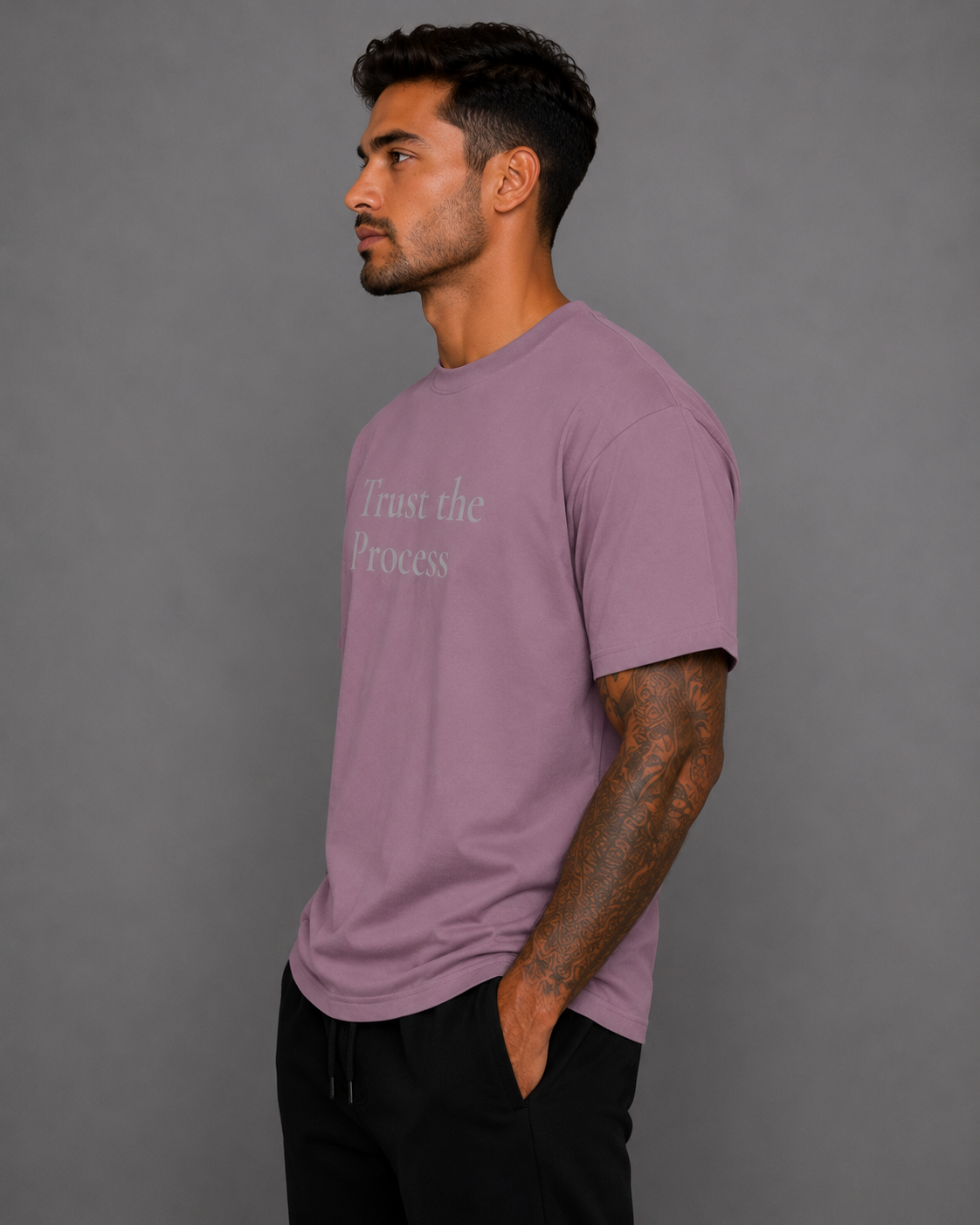 Trust the Process 270 GSM Classic Crew Tee