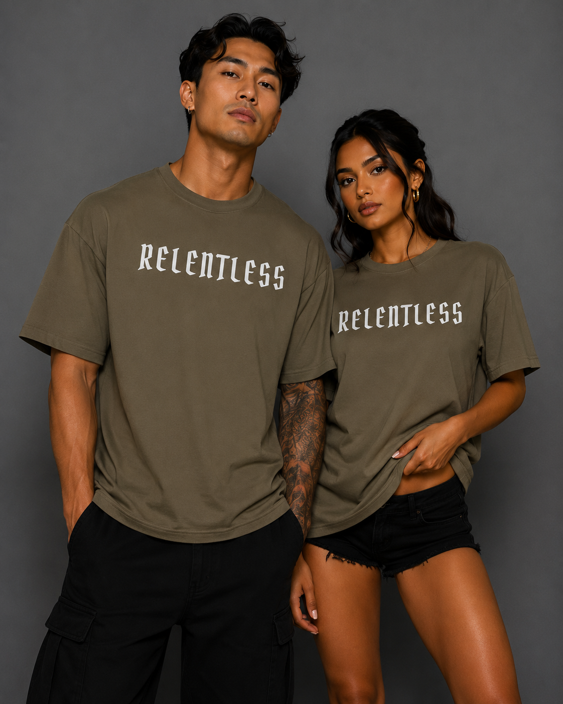 RELENTLESS | 270GSM Unisex Classic Crew Neck T-Shirt