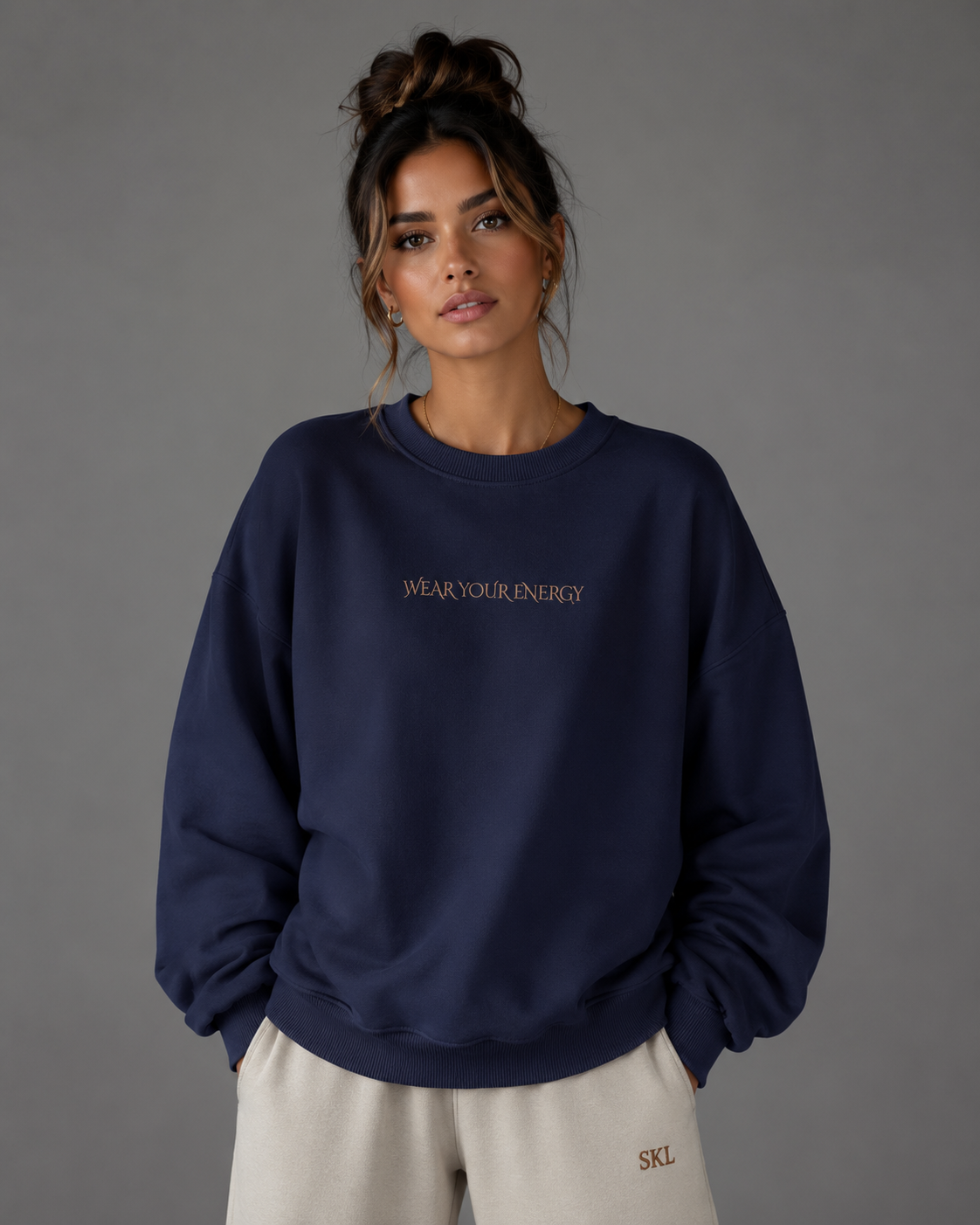 Wear Your Energy | 370GSM Heavyweight Oversized Sweatshirt