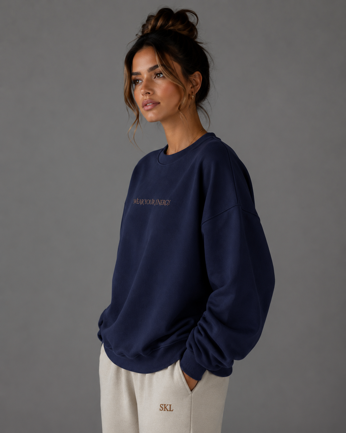 Wear Your Energy | 370GSM Heavyweight Oversized Sweatshirt