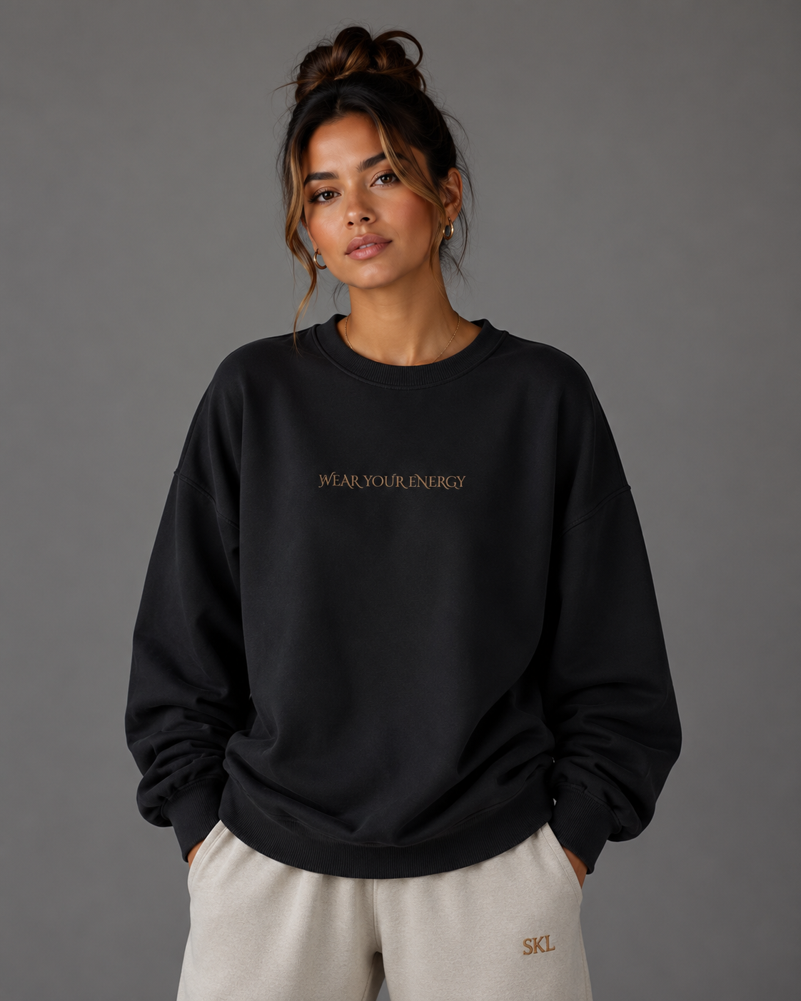 Wear Your Energy | 370GSM Heavyweight Oversized Sweatshirt