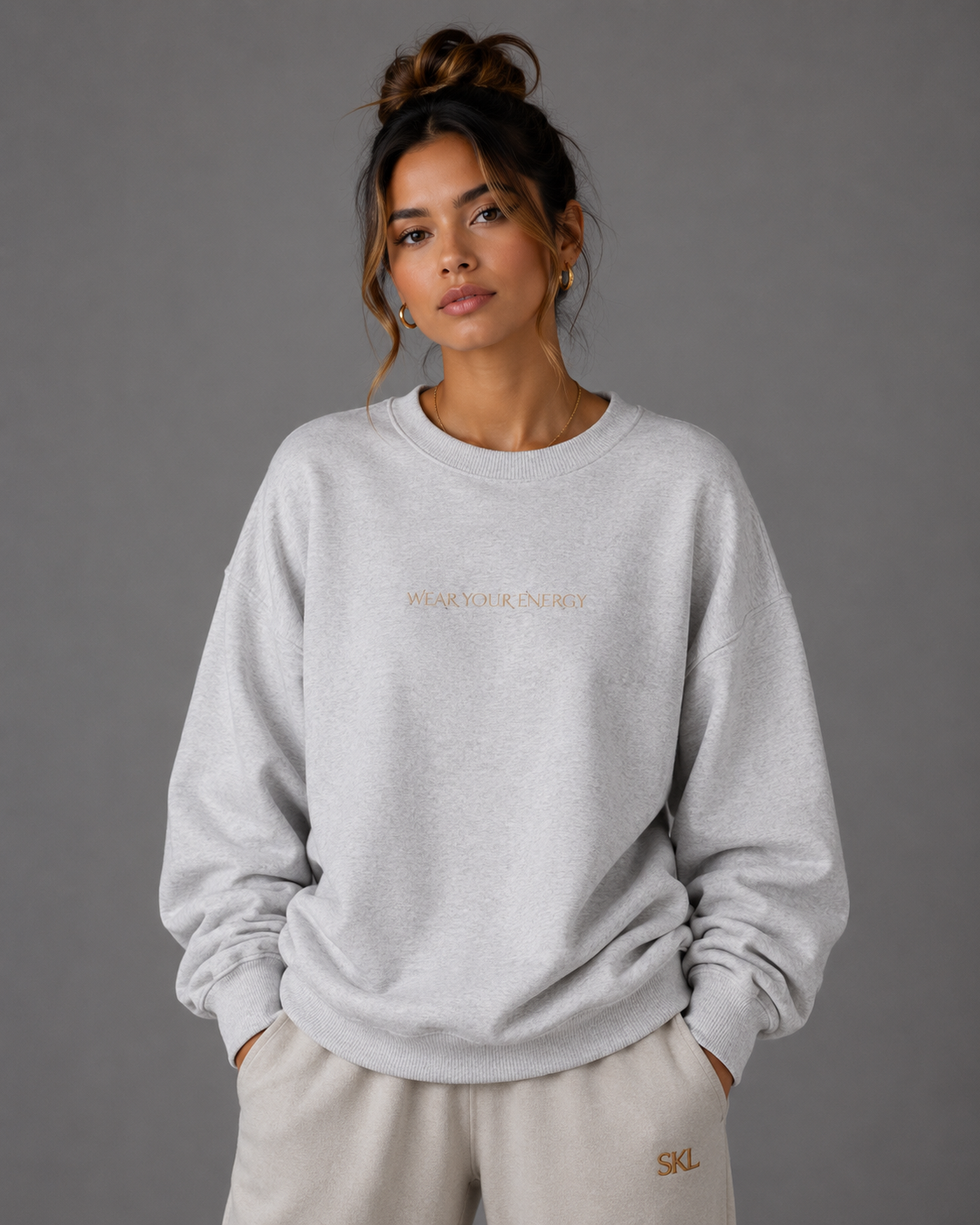 Wear Your Energy | 370GSM Heavyweight Oversized Sweatshirt