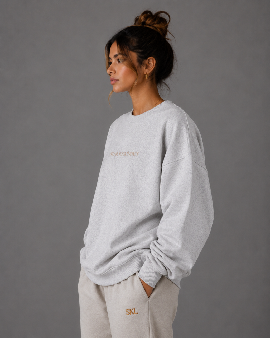 Wear Your Energy | 370GSM Heavyweight Oversized Sweatshirt