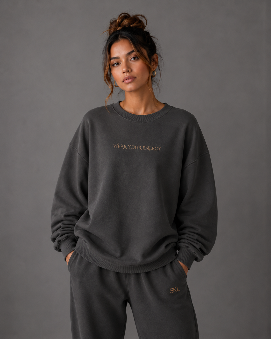 Wear Your Energy | 370GSM Heavyweight Oversized Sweatshirt