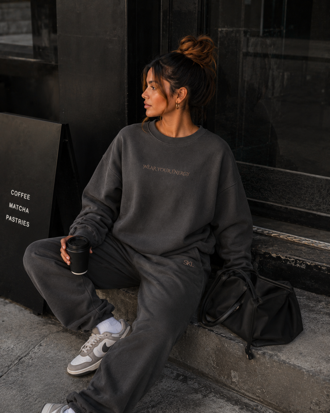 Wear Your Energy | 370GSM Heavyweight Oversized Sweatshirt