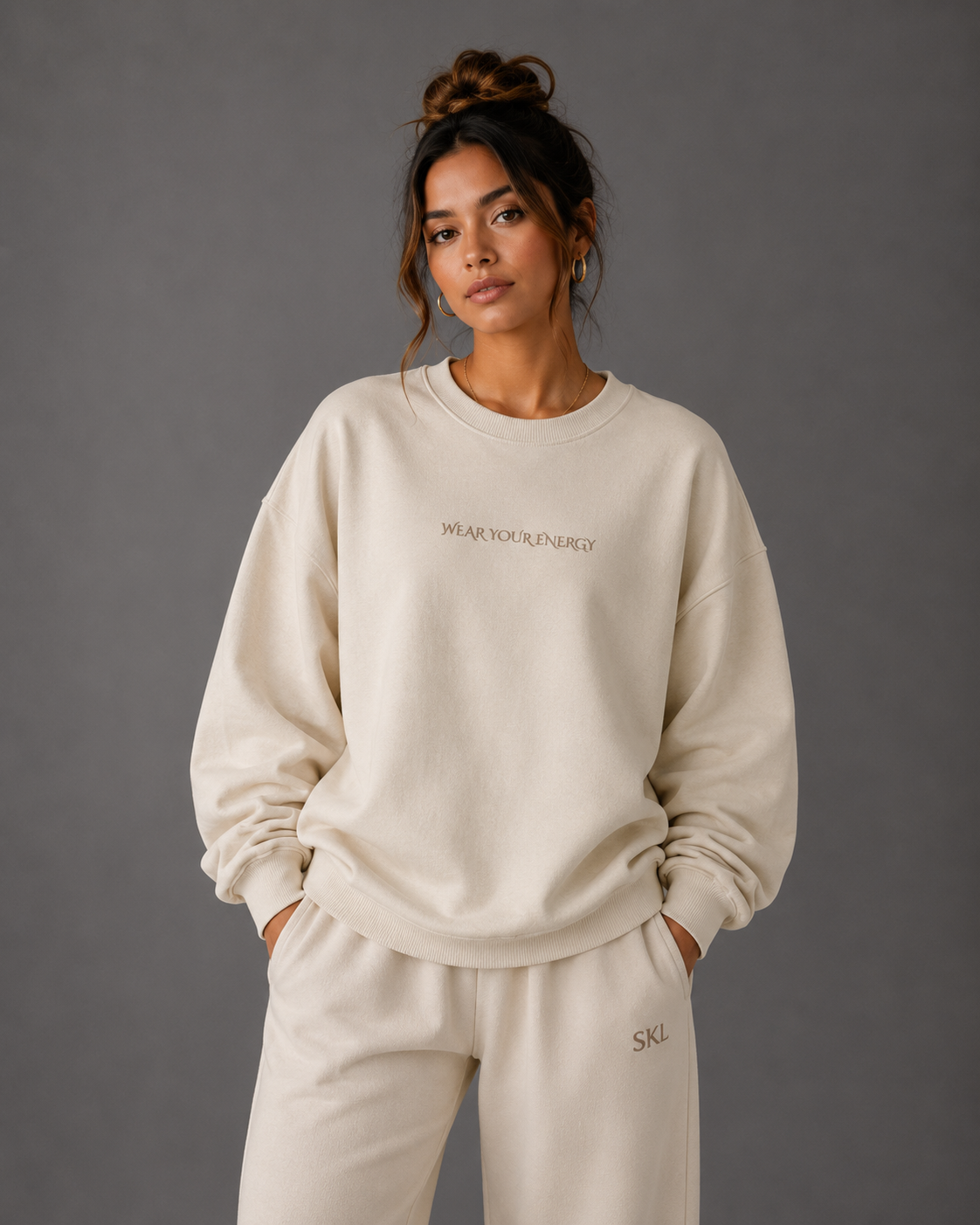 Wear Your Energy | 370GSM Heavyweight Oversized Sweatshirt