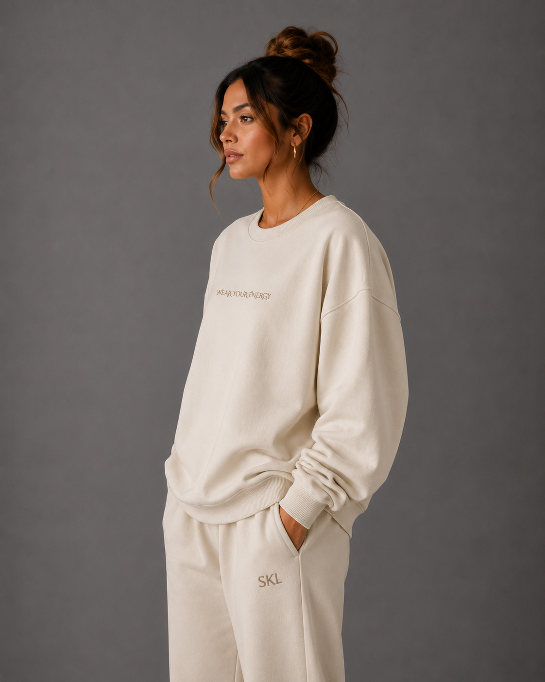 Wear Your Energy | 370GSM Heavyweight Oversized Sweatshirt