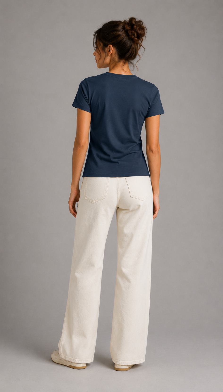 Hibiscus Bloom Slim Fit T-Shirt