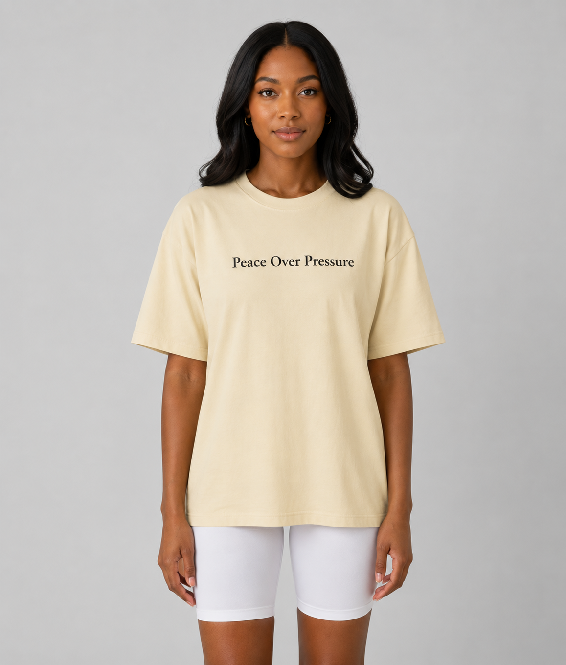 Peace Over Pressure | 240GSM Premium Cotton Tee