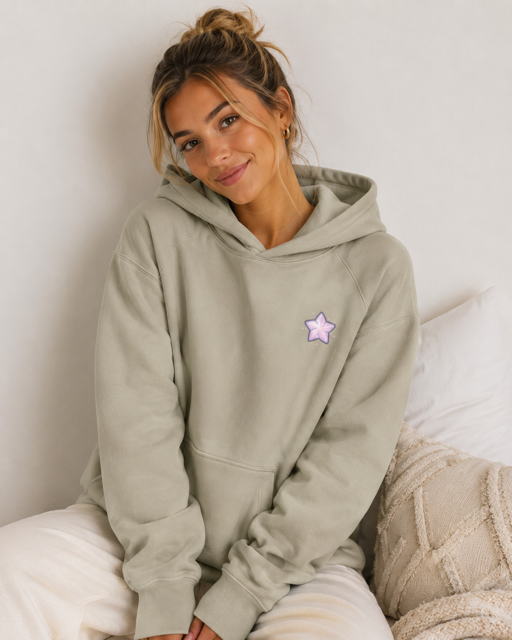 Too Busy Glowing Up Hoodie | 380GSM Premium Brushed Fleece Hoodie