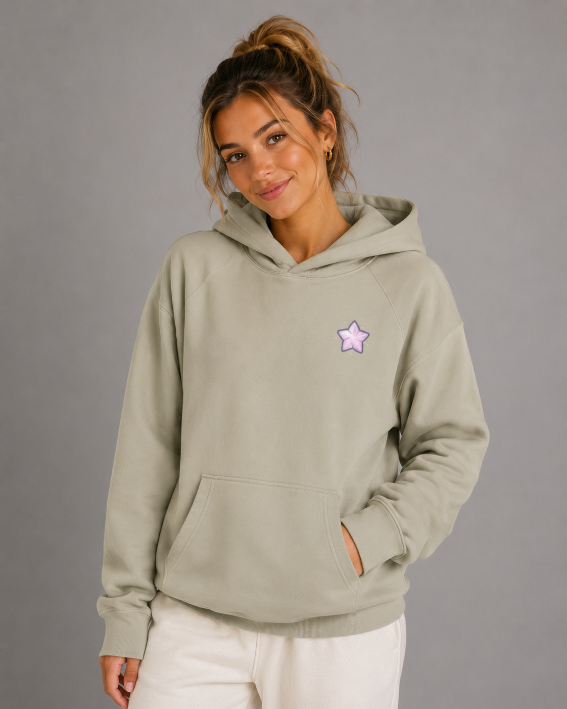 Too Busy Glowing Up Hoodie | 380GSM Premium Brushed Fleece Hoodie