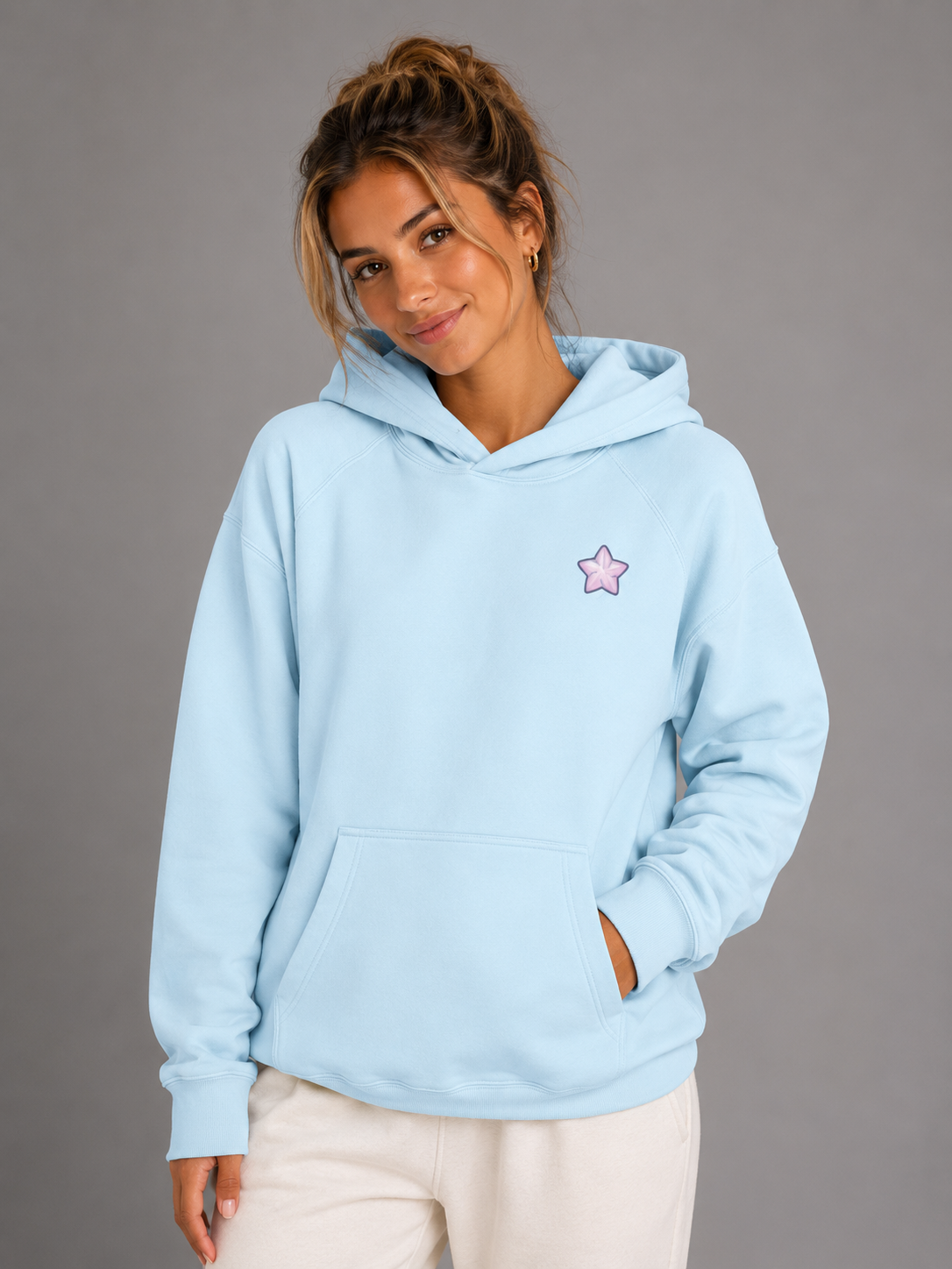 Too Busy Glowing Up Hoodie | 380GSM Premium Brushed Fleece Hoodie