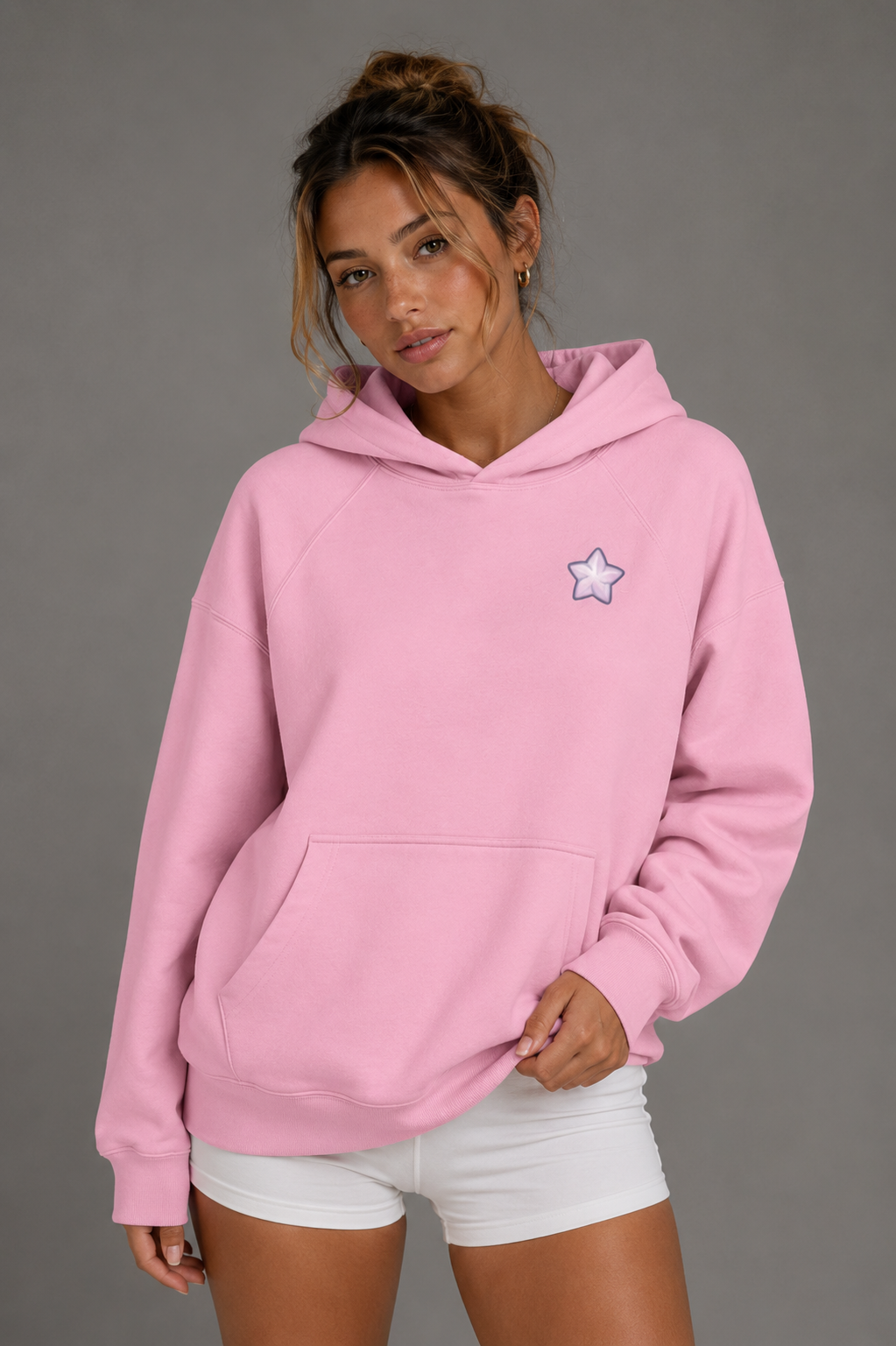 Too Busy Glowing Up Hoodie | 380GSM Premium Brushed Fleece Hoodie