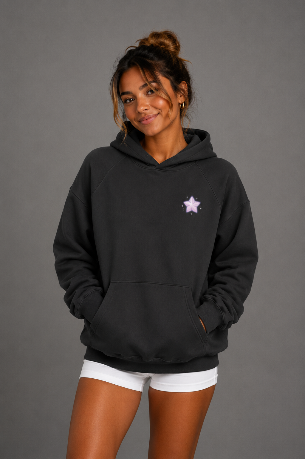 Too Busy Glowing Up Hoodie | 380GSM Premium Brushed Fleece Hoodie