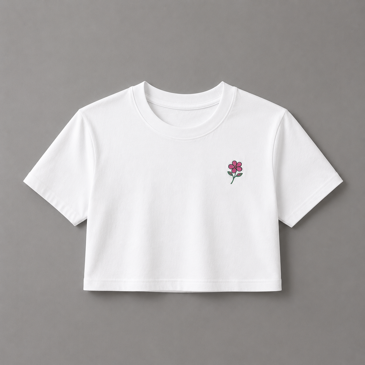 Bloom Gently | 230GSM Embroidered Baby Tee