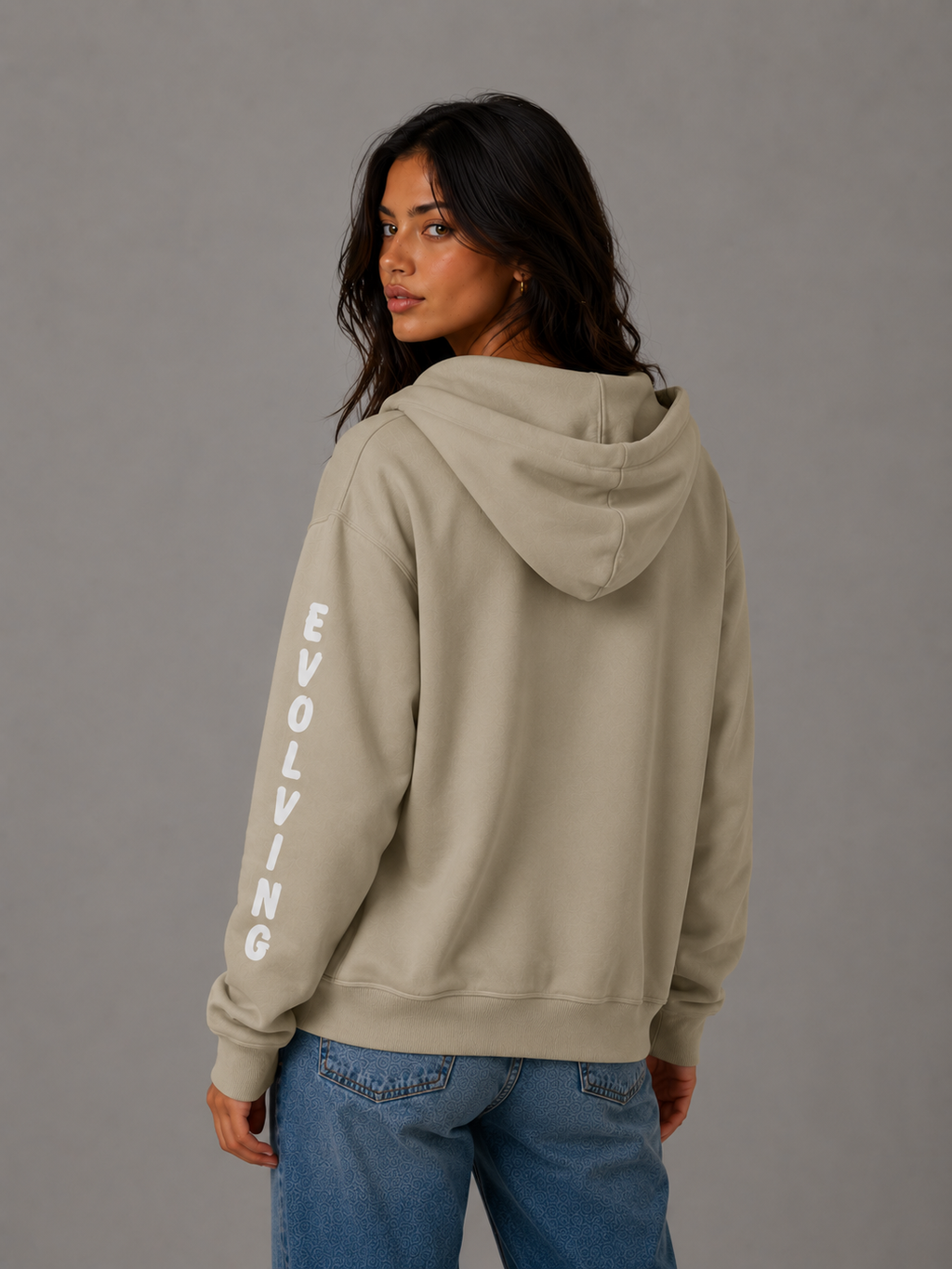 Gently Evolving Embroidered Heavyweight Oversized Full