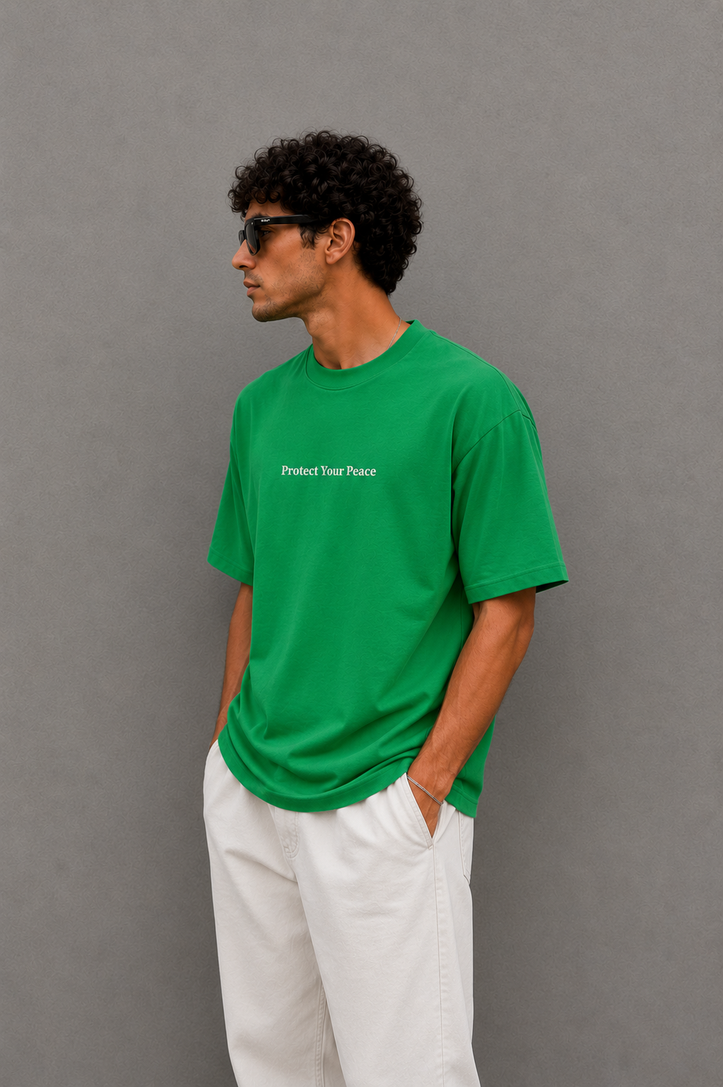 Protect Your Peace Oversized Tee – Elevated Essentials Collection