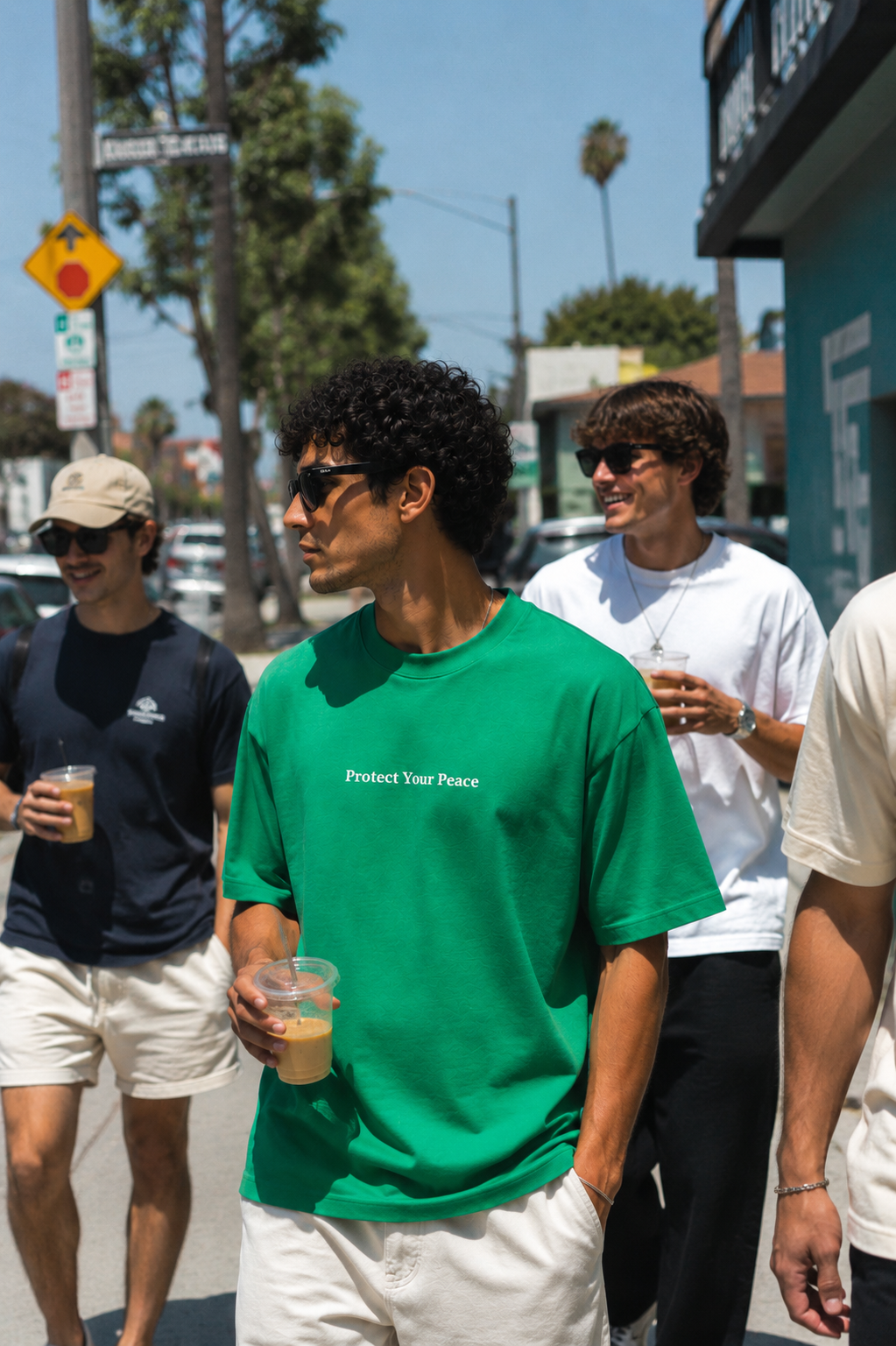 Protect Your Peace Oversized Tee – Elevated Essentials Collection