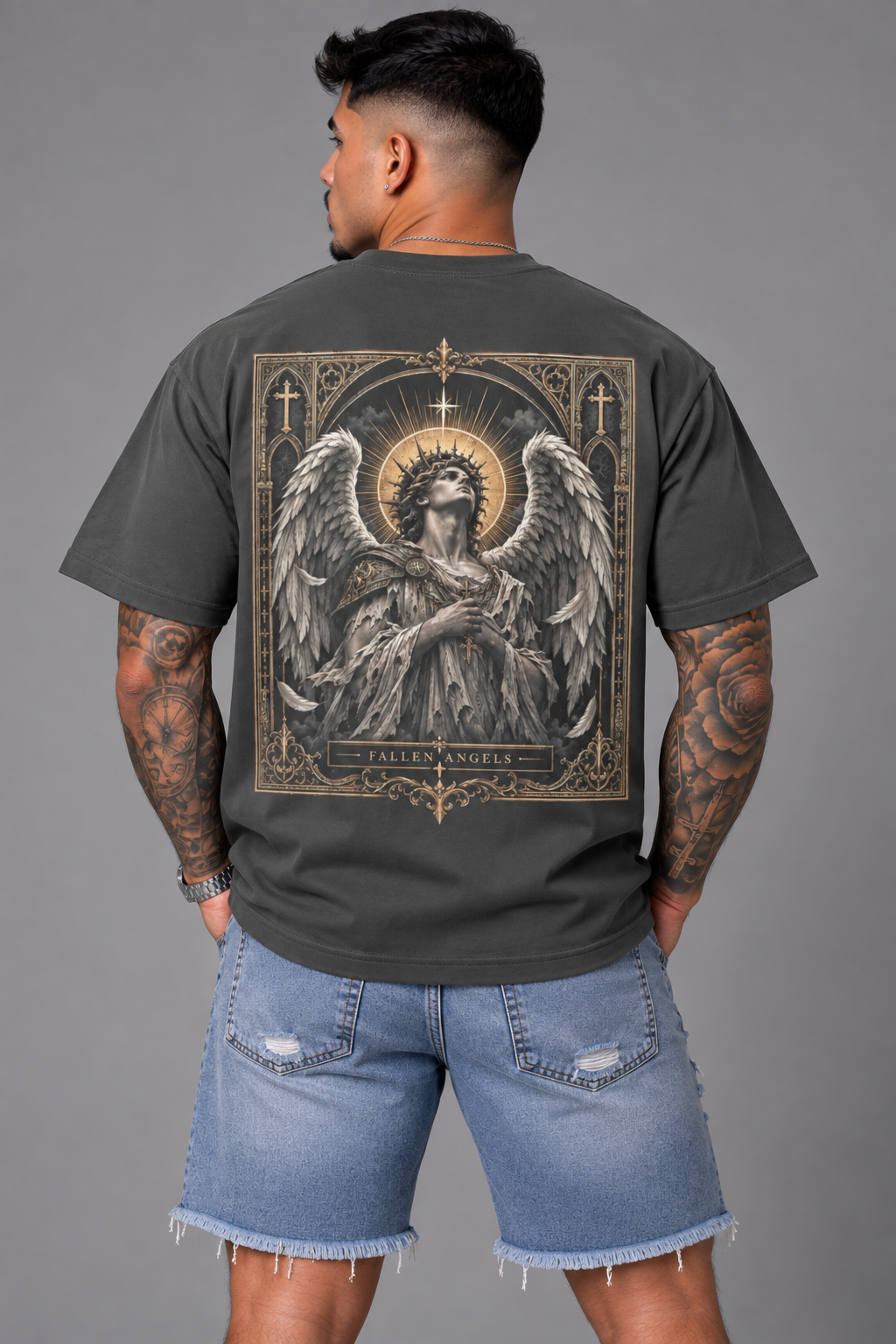 Fallen Angels | 240GSM Unisex Classic Fit Crew Neck T-Shirt