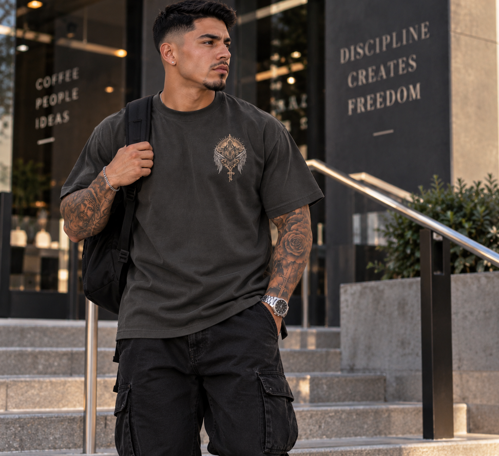 Fallen Angels | 240GSM Unisex Classic Fit Crew Neck T-Shirt