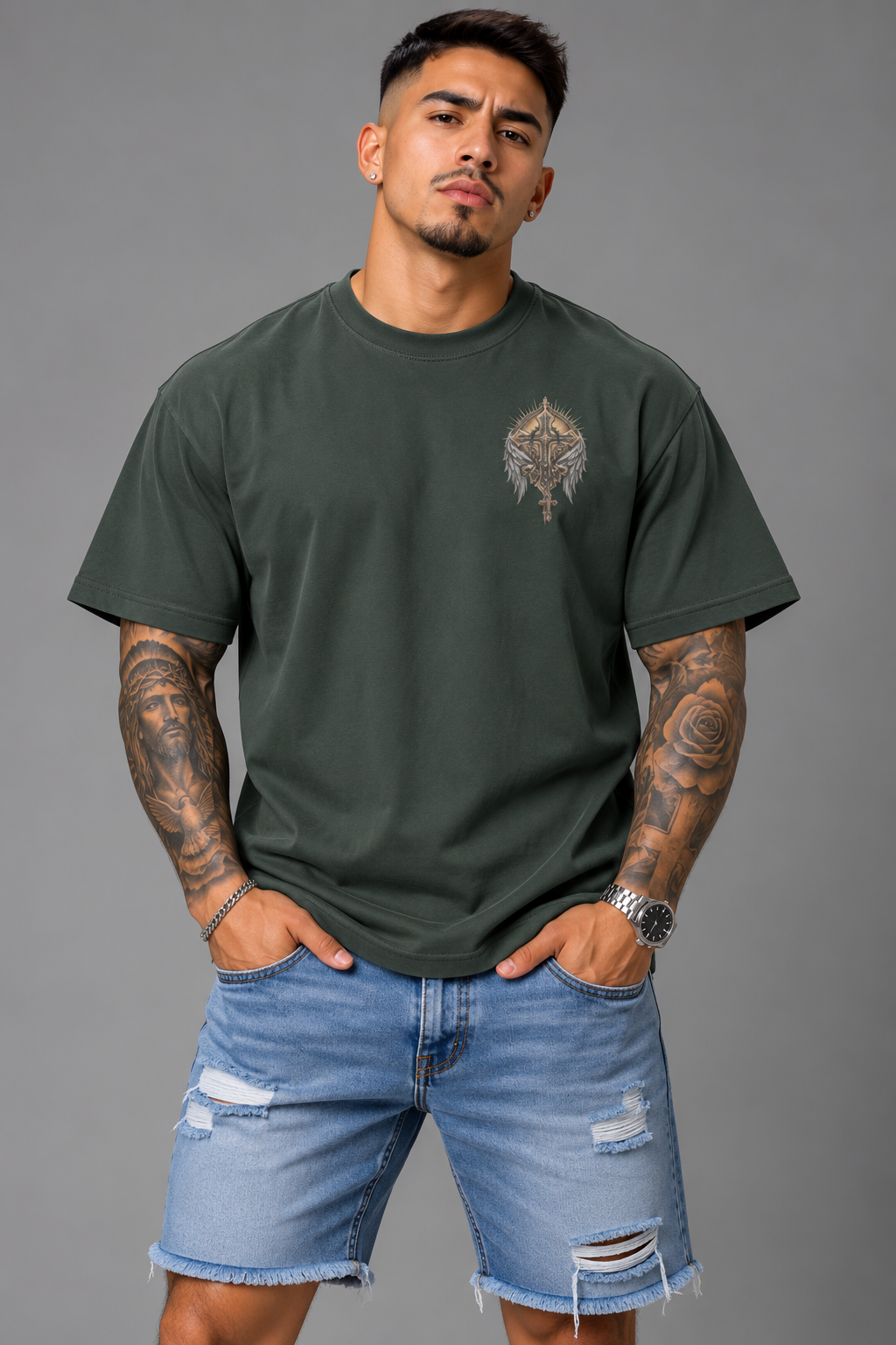Fallen Angels | 240GSM Unisex Classic Fit Crew Neck T-Shirt