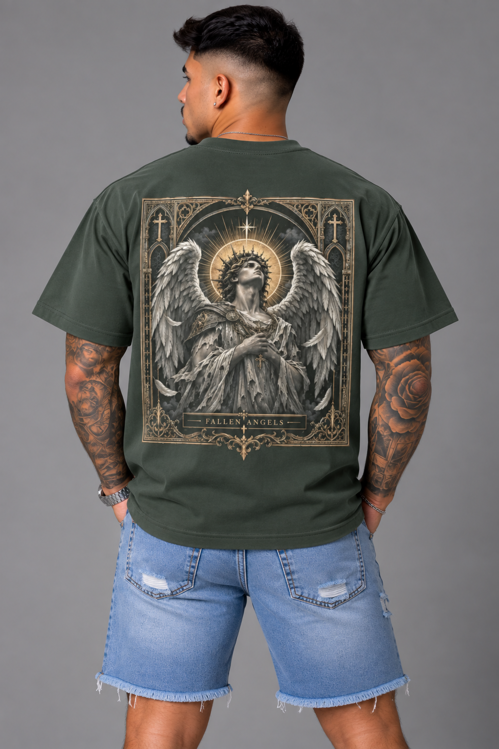 Fallen Angels | 240GSM Unisex Classic Fit Crew Neck T-Shirt