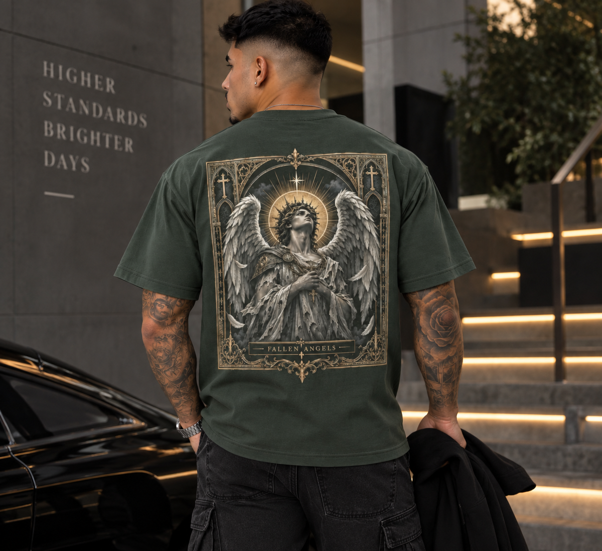 Fallen Angels | 240GSM Unisex Classic Fit Crew Neck T-Shirt