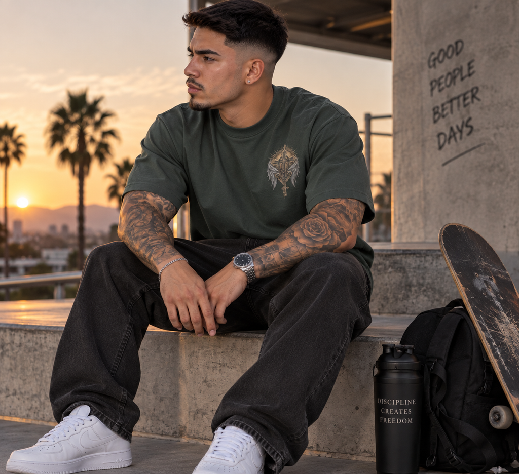 Fallen Angels | 240GSM Unisex Classic Fit Crew Neck T-Shirt
