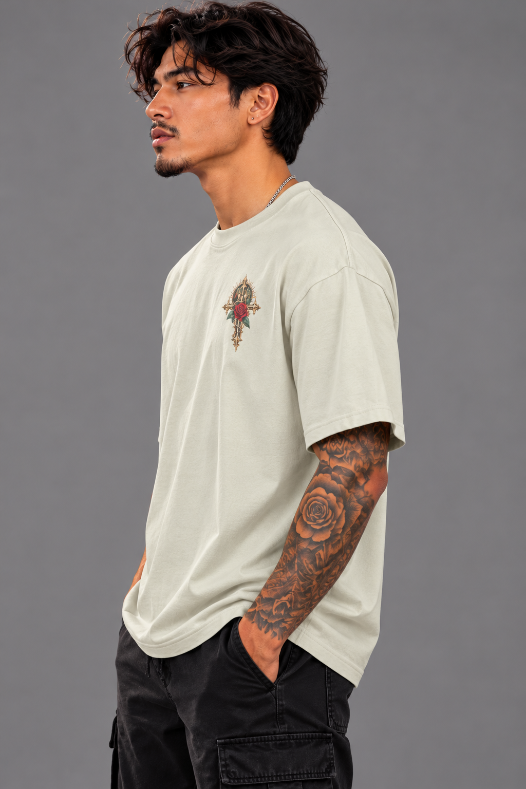 Divine Grace | 240GSM Premium Cotton Graphic Tee