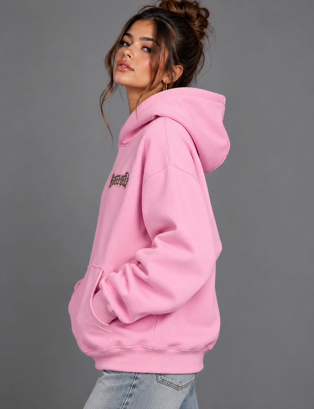 REDEEMED | 380GSM Heavyweight Brushed Fleece Oversized Hoodie