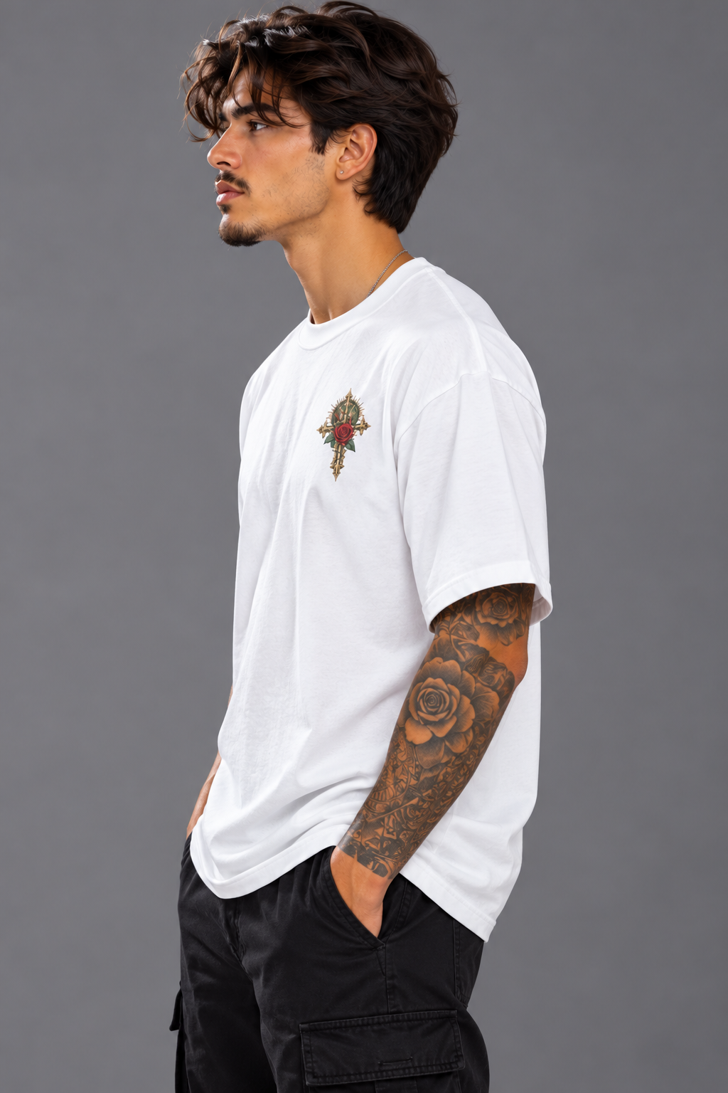 Divine Grace | 240GSM Premium Cotton Graphic Tee